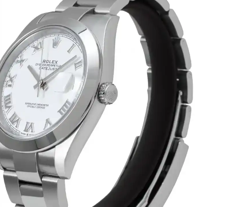 Prestigious Jewelers Datejust White Rolex 126300 0701